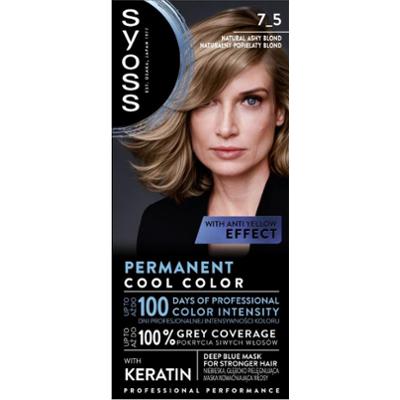 Syoss farba do włosów 7-5 naturalny popielaty blond