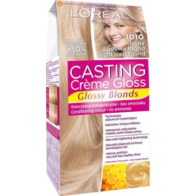 L'Oreal Paris Casting Creme Gloss Farba do włosów 1010 jasny lodowy blond