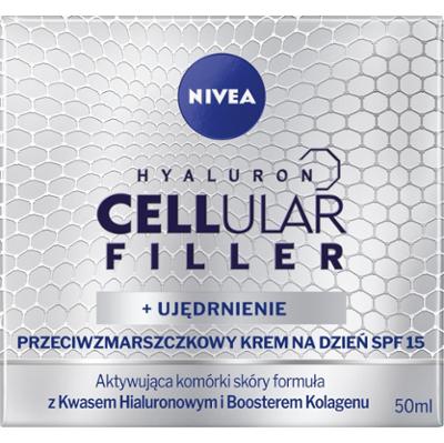 Nivea Hyaluron Cellular Filler krem przeciwzmarszczkowy na dzień SPF15 50ml