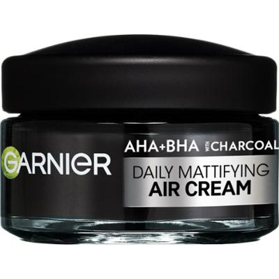 Garnier Pure Active Air Cream Z Kwasami Aha+Bha I Węglem 50Ml