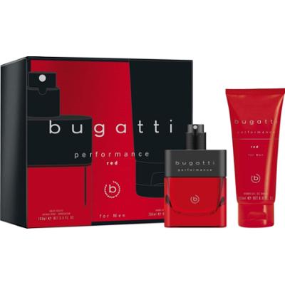 Bugatti performan red woda toaletowa 100 ml + żel 200 ml