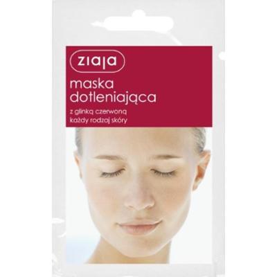 Ziaja Maska Dotleniająca z glinką czerwoną do twarzy 7 ml