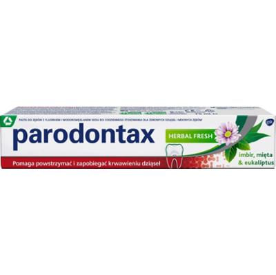 Parodontax Herbal Fresh Wyrób medyczny pasta do zębów z fluorkiem 75 ml