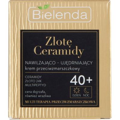 Bielenda Złote Ceramidy 40+ Nawilżająco-ujędrniający krem przeciwzmarszczkowy 50 ml
