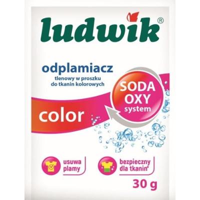 Ludwik tlenowy odplamiacz do tkanin Color 30g