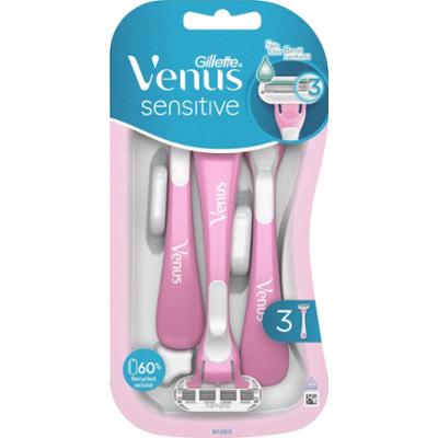 Gillette Venus Sensitive Maszynki jednorazowe, liczba sztuk w opakowaniu: 3