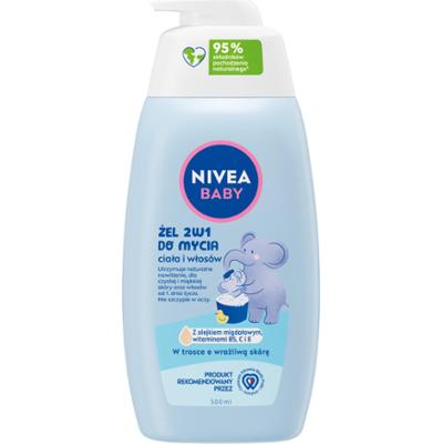 Nivea Baby Żel 2W1 Do Ciała I Włosów 500Ml
