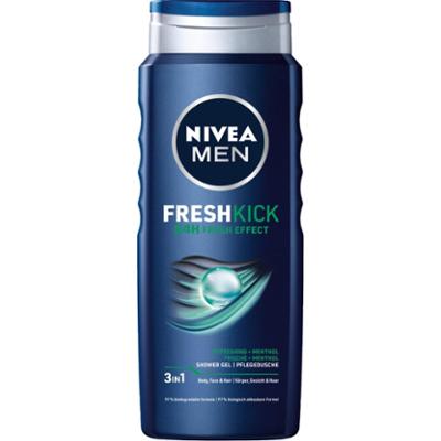 Nivea MEN Fresh Kick 3w1 żel pod prysznic 500 ml