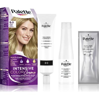 Palette Intensive Color Creme Farba do włosów w kremie 8-0 (N7) jasny blond
