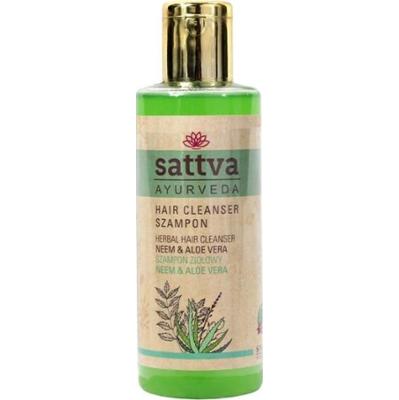 SATTVA AYURVEDA szampon do włosów NEEM/ALOES 210ML
