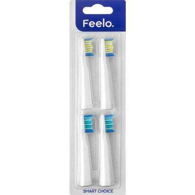 Feelo Easy końcówki do szczoteczki sonicznej 4 sztuki