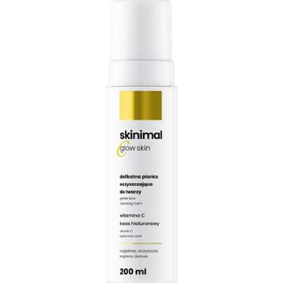 Skinimal Glow Skin delikatna pianka oczyszczająca do twarzy 200 ml