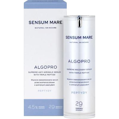ALGOPRO Supreme anti-wrinkle serum with triple peptide  Wysoce zaawansowane serum przeciwzmarszczkowe z potrójnym peptydem 30 ml