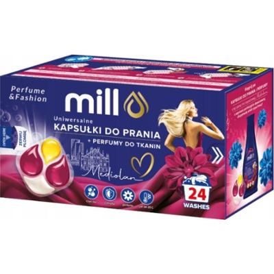 MILL kapsułki do prania uniwersalne Mediolan 24 szt.