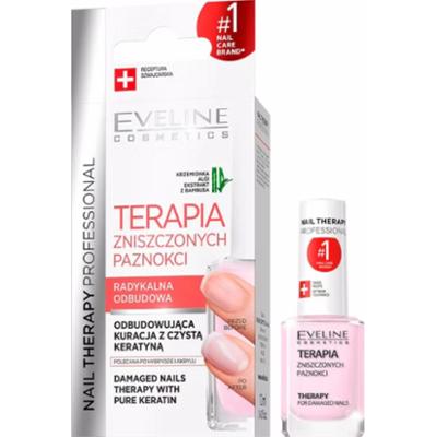 Eveline odżywka do zniszczonych paznokci Nail Therapy Professional 12 ml