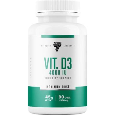 Trec Vit. D3 4000 IU 90 kapsułek