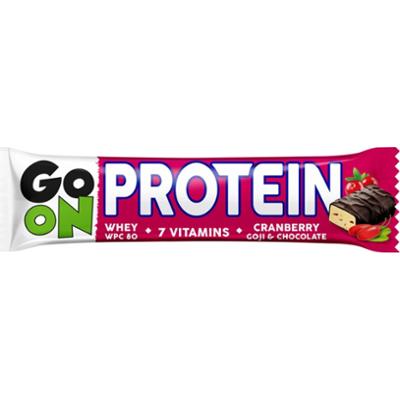 Sante Go On Protein Baton z żurawiną i jagodami goji 50 g