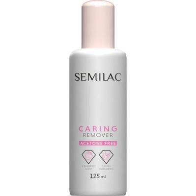 Semilac Pielęgnujący zmywacz bezacetonowy do paznokci 125 ml