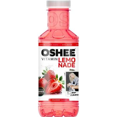 Oshee Vitamin Lemonade lemoniada truskawkowa 555 ml