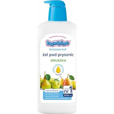 Bambino żel pod prysznic hiperdelikatny Gruszka 1000 ml