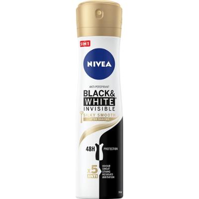 Nivea Black & White Invisible Silky Smooth Antyperspirant w spray'u 150 ml