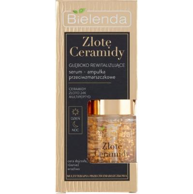 Bielenda Złote Ceramidy Głęboko rewitalizujące serum-ampułka przeciwzmarszczkowe 15 ml