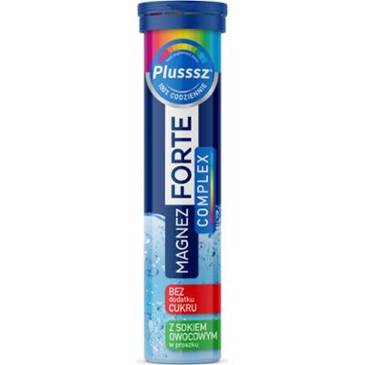 Plusssz Magnez Forte tabletki musujące 20 x 4 g
