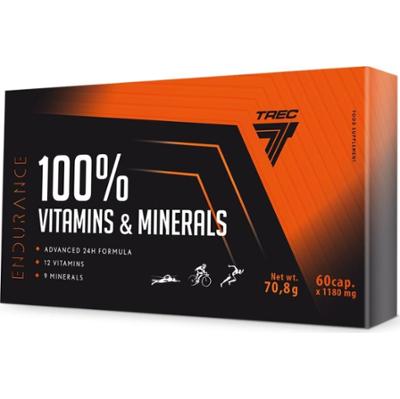 Trec 100% Vitamins & Minerals 60 kapsułek