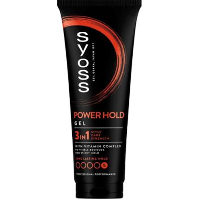 Syoss Power Hold Gel żel do włosów Ultra Strong 250 ml