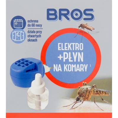 Bros Elektro + płyn na komary 40 ml