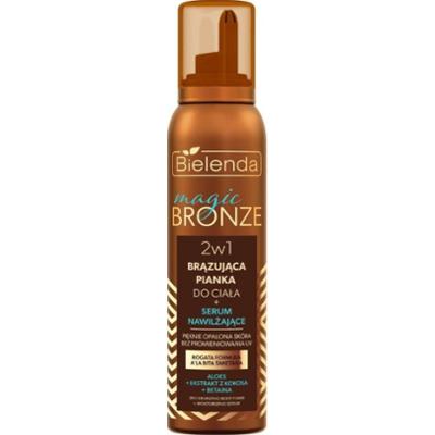 Bielenda Magic Bronze 2w1 Brązująca Pianka do ciała + serum nawilżające 200ml