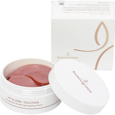 BEAUUGREEN Hydrożelowe płatki pod oczy Pomegranate & Ruby Hydrogel 60 szt.