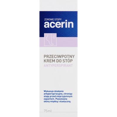 Acerin Przeciwpotny krem do stóp antyperspirant 75 ml
