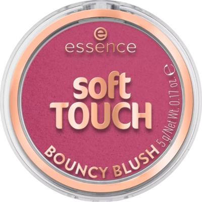 Essence Soft Touch Bouncy Blush 20 Electric Peony róż do policzków 5 g