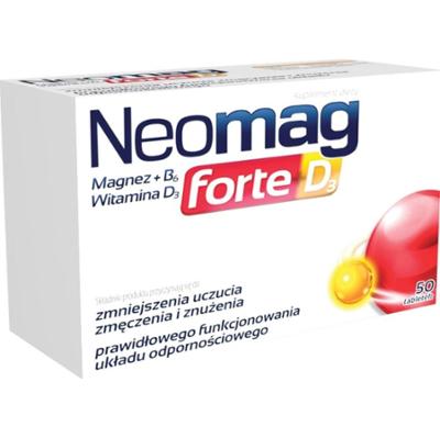 Aflofarm NeoMag Forte D3 50 tabletek