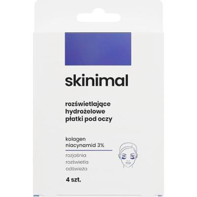 Skinimal rozświetlające hydrożelowe płatki pod oczy 4 szt.