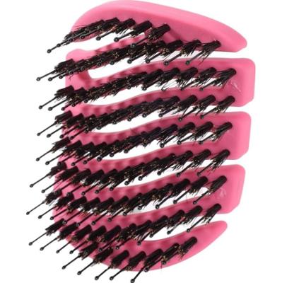 Sister Young Mila Fuchsia szczotka do włosów z włosiem dzika 1 szt.