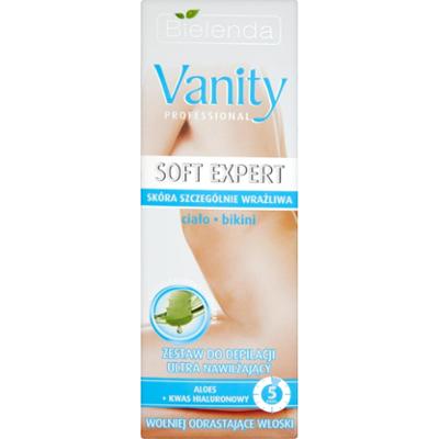 Bielenda Vanity Soft Expert Zestaw do depilacji ultra nawilżający ciało bikini