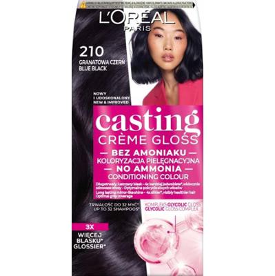 L'Oreal Paris Casting Creme Gloss Farba do włosów 210 granatowa czerń