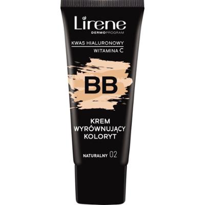 Lirene krem BB z kwasem hialuronowym i witaminą C 02 Naturalny 30ml