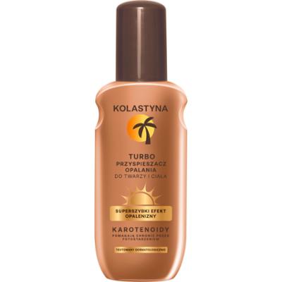 KOLASTYNA TURBOPRZYSPIESZACZ OPALANIA do twarzy i ciała 150 ML