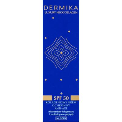 Dermika Luxury Neocollagen Kolagenowy krem ochronny Anti-Age na dzień SPF 50 50 ml