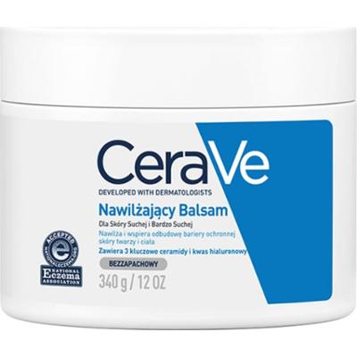CeraVe Moisturizing Cream nawilżający balsam do bardzo suchej skóry 340g