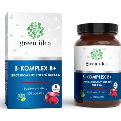 Green Idea B-Complex 8+ suplement diety 60 kapsułek