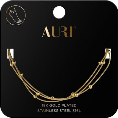 Auri bransoletka na nogę z kuleczkami 1 sztuka