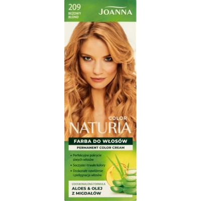 Joanna Naturia Color Farba do włosów beżowy blond 209