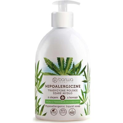Barwa Mydło Szare W Płynie Konopia 500Ml