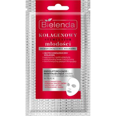 Bielenda Kolagenowy Stymulator Młodości maska przeciwzmarszczkowa 1 sztuka