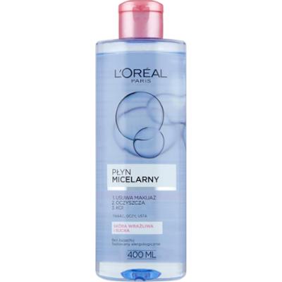 L'Oreal Paris Płyn micelarny skóra wrażliwa i sucha 400 ml