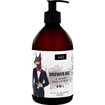 LAQ żel pod prysznic Doberman 8W1 500ml